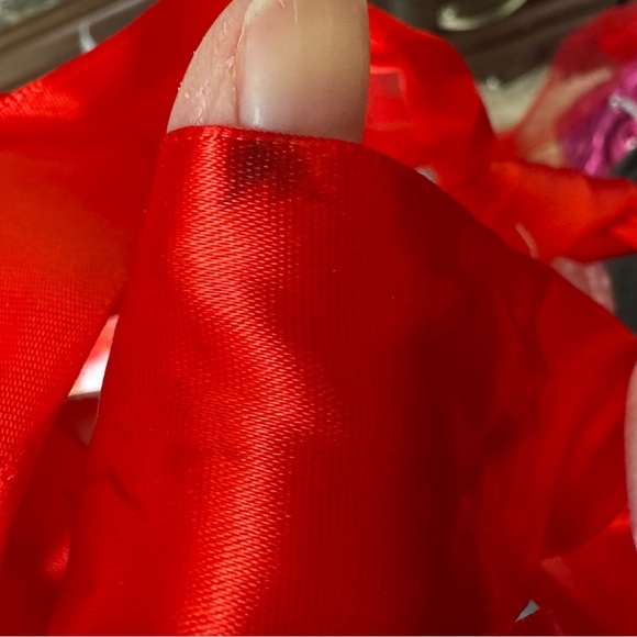 Disney 3T Girls Toy Story Forky Red and White Halloween Tutu Costume Dress - Picture 6 of 6